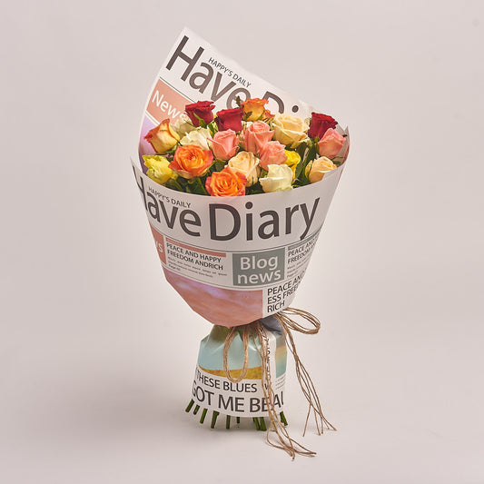 Bouquet 25 Rose Mix